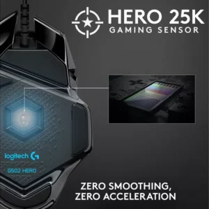 LOGITECH G502 Hero Optical Gaming Mouse - Image 2